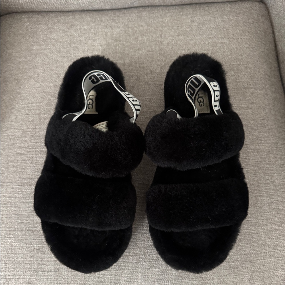 Ugg Black Slippers